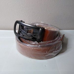 Brown Belt With Bird Buckle 50"